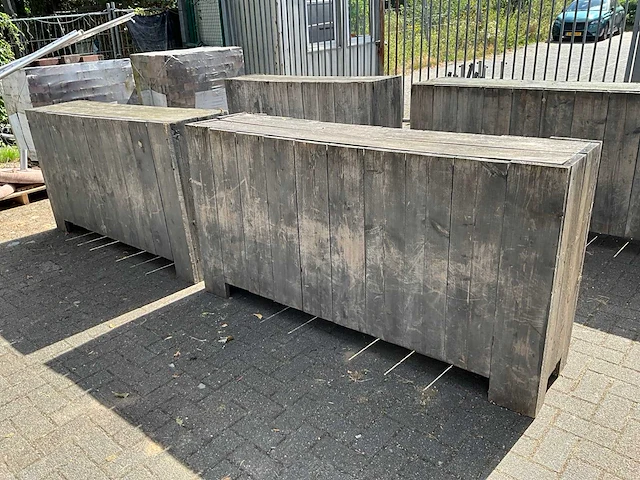 Steigerhouten buffetmeubels (4x) - afbeelding 2 van  7