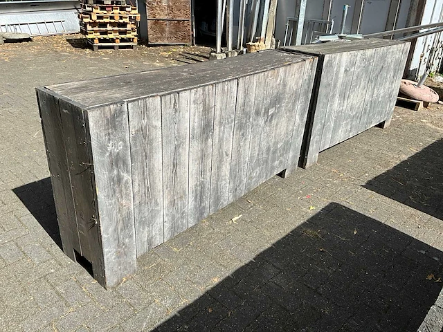Steigerhouten buffetmeubels (4x) - afbeelding 6 van  7