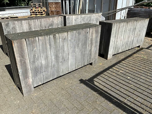 Steigerhouten buffetmeubels (4x) - afbeelding 7 van  7