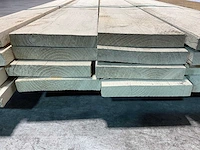 Steigerhouten plank vintage geborsteld 500x19,5x2,8 cm (18x) - afbeelding 6 van  7