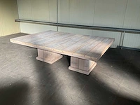 Steigerhouten terrastafel - afbeelding 1 van  5