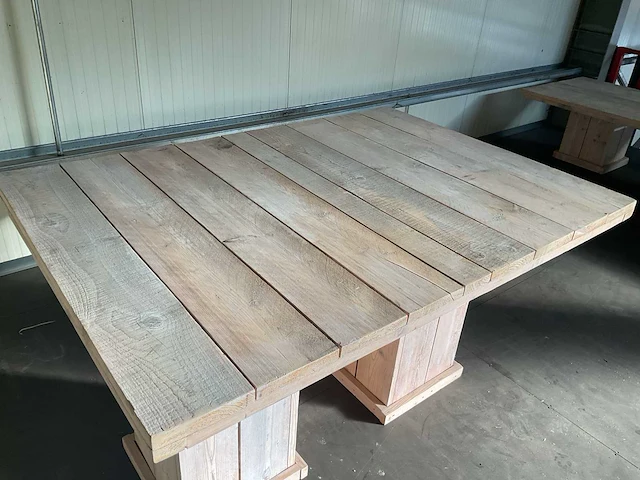 Steigerhouten terrastafel - afbeelding 4 van  4