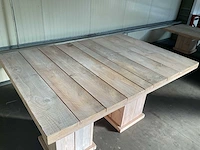Steigerhouten terrastafel - afbeelding 4 van  4