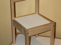 Steigerhouten wandkast 105 x 30 x 198 cm. let op! exclusief inhoud en ophalen na 13.00 uur. - afbeelding 2 van  2