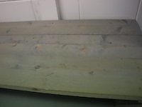 Steigerhouten werkbank - 320x61x93cm - afbeelding 2 van  6