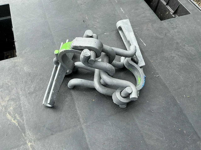 Steigerklem van thiel kruis met vaste spie - afbeelding 6 van  6