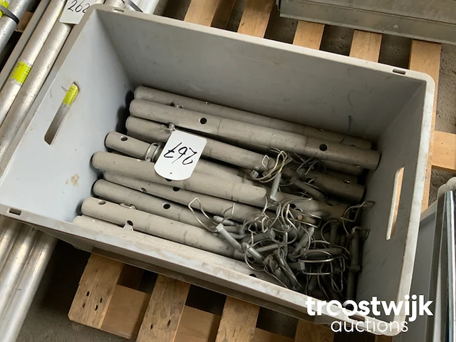 Steigerpent demontabel 520mm - afbeelding 1 van  3