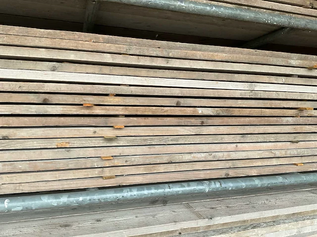 Steigerplank 5m in bok (75x) - afbeelding 4 van  5