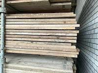 Steigerplank 5m in bok (75x) - afbeelding 5 van  5