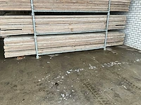 Steigerplank 5m in bok (75x) - afbeelding 1 van  5