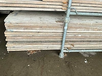 Steigerplank 5m in bok (75x) - afbeelding 2 van  5