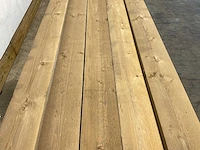 Steigerplank 'old look' 400x19,5x3 cm (16x) - afbeelding 4 van  7