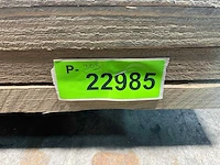 Steigerplank 'old look' 400x19,5x3 cm (16x) - afbeelding 7 van  7