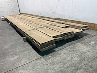 Steigerplank old look gedroogd 400x19,5x3 cm (70x) - afbeelding 4 van  6