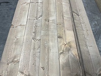Steigerplank old look gedroogd 400x19,5x3 cm (70x) - afbeelding 3 van  6