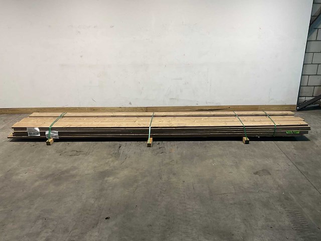 Steigerplank old look gedroogd 500x19,5x3 cm (50x) - afbeelding 2 van  7