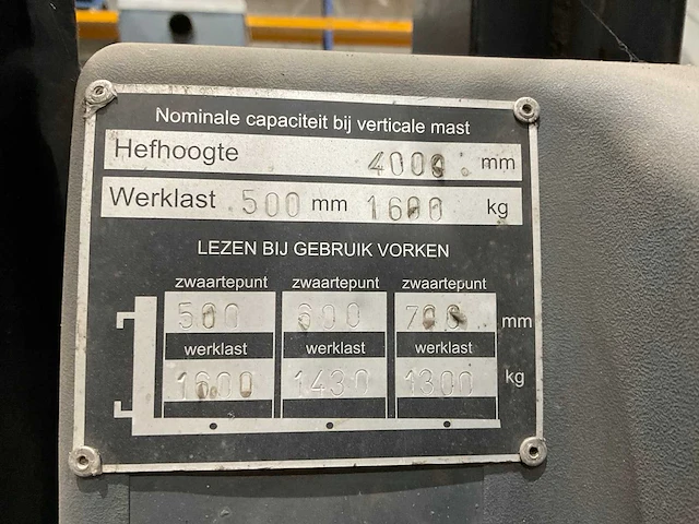 Steinbock - 2001 - le 16-55 / 150z - elektrische heftruck - afbeelding 6 van  14