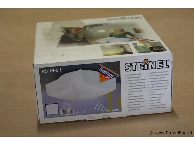 Steinel intern sensorlamp type rs-16-2l | nieuw in doos - afbeelding 1 van  4