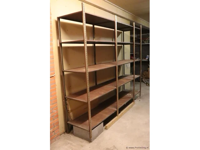 Stelling - 241x54,5x201cm - afbeelding 1 van  3