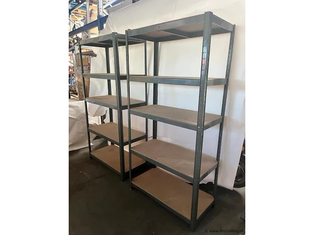 Stelling - 90x45x180 cm - 2 stuks - afbeelding 1 van  4