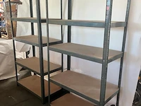 Stelling - 90x45x180 cm - 2 stuks
