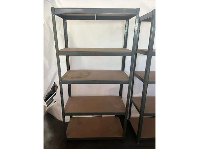 Stelling - 90x45x180 cm - 2 stuks - afbeelding 3 van  4