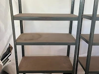 Stelling - 90x45x180 cm - 2 stuks - afbeelding 3 van  4