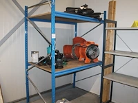 Stelling met 2 schappen. afmeting 160 x 100 x 225 cm - afbeelding 1 van  2