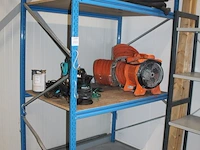 Stelling met 2 schappen. afmeting 160 x 100 x 225 cm - afbeelding 2 van  2