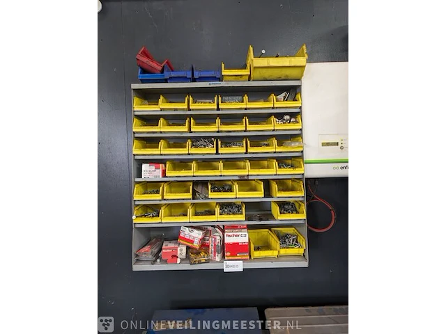 Stelling met magazijnbakken - afbeelding 1 van  13