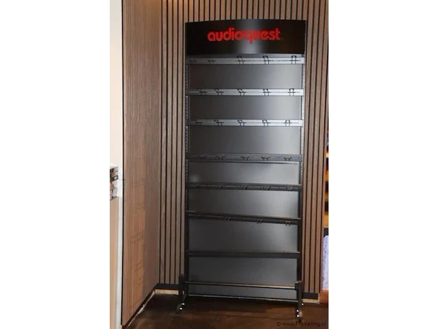 Stelling met opdruk "audioquest" - 89x43x209cm - afbeelding 1 van  4