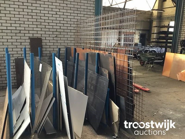 Stelling, met rvs, staal zink voorraad - afbeelding 5 van  11