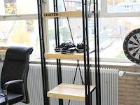 Stellingkast. afmeting 56 x 40 x 203 cm. - afbeelding 2 van  2