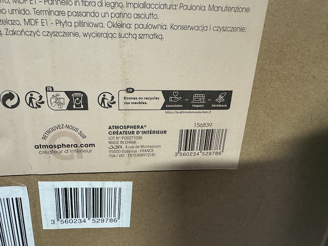 Stellingkast atmosphera, jordi - afbeelding 3 van  3