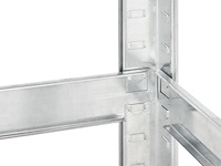 Stellingkast corner basic 180 x 70 x 70 - afbeelding 9 van  10