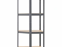 Stellingkast / opbergrek - corner easy - 160 x 75 x 75cm - afbeelding 13 van  14