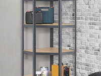 Stellingkast / opbergrek - corner easy - 160 x 75 x 75cm - afbeelding 7 van  14