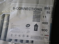 Stelrad radiator - 80x40cm | type novello | 6-connections - 90x40cm | nieuw in verpakking - afbeelding 2 van  4