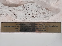 Stenen kunstwerk, rien te hennepe, verbondenheid - afbeelding 2 van  5