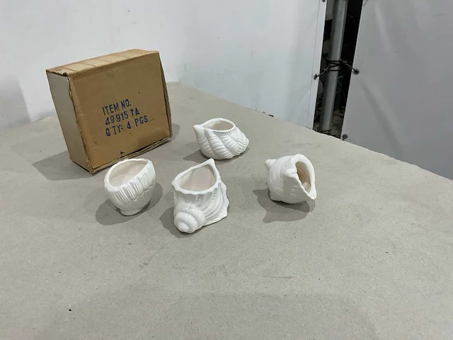 Stenen schelpen set 4 delig (11x) - afbeelding 2 van  5