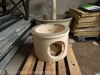 Stenen spoelbak met 8x kraan - afbeelding 4 van  6