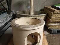Stenen spoelbak met 8x kraan - afbeelding 5 van  6