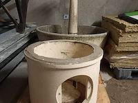 Stenen spoelbak met 8x kraan - afbeelding 6 van  6