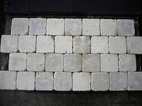 Stenen van beton voor de tuin - kleur zand - 15x15x6cm - 40,1m²