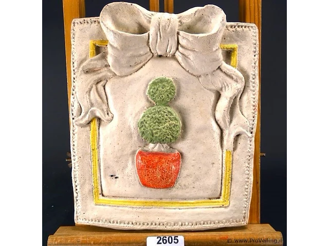 Stenen wandplaque - afbeelding 1 van  5
