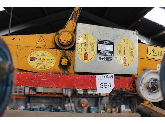 Stenenklem bsv 400/100. klemopening 800 tot 1050 mm. max 700 kg. - afbeelding 1 van  2