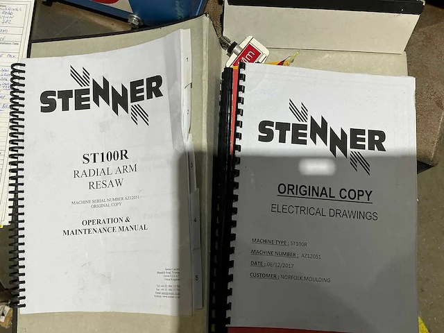 Stenner - 2017 - st 100 - lintzaagmachine - afbeelding 8 van  21
