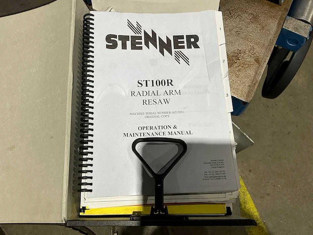 Stenner - 2017 - st 100 - lintzaagmachine - afbeelding 10 van  21