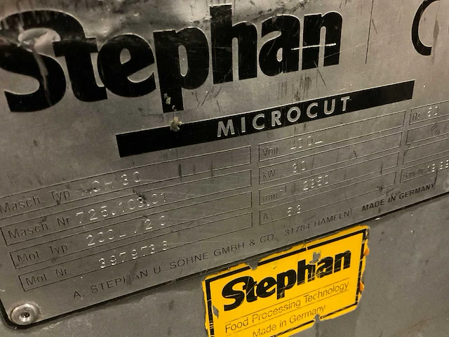 Stephan mch 30 micro cutter - afbeelding 6 van  6