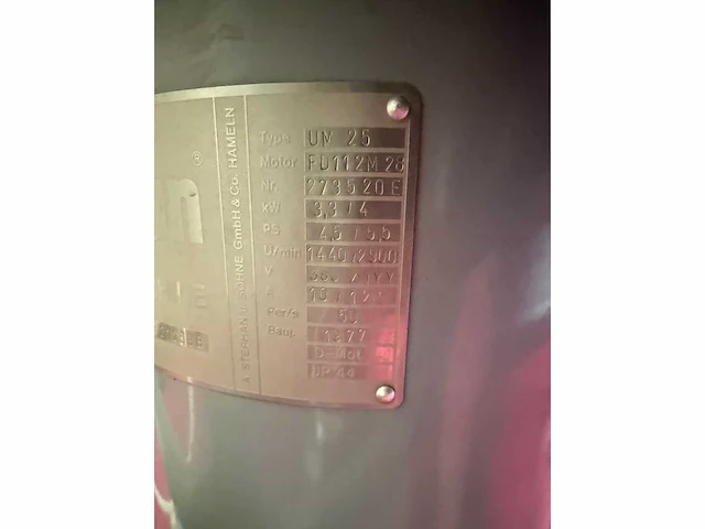 Stephan um25 mixer/cutter - afbeelding 6 van  7